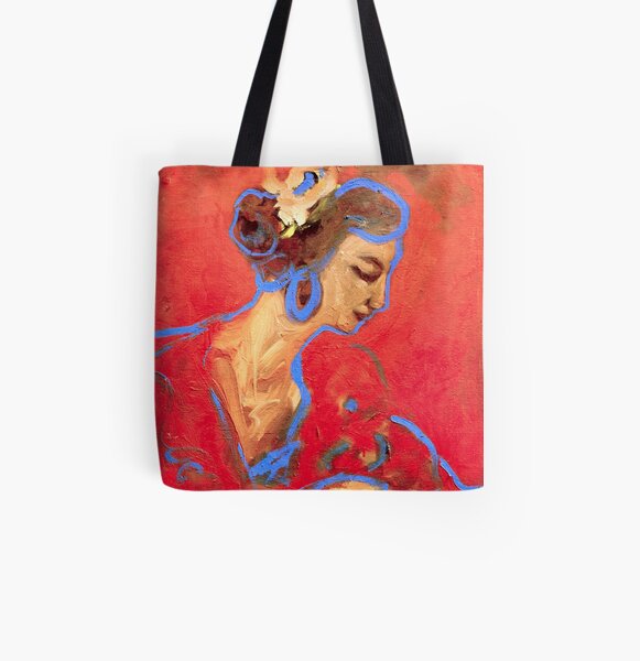 Camino en el flamenco All Over Print Tote Bag
