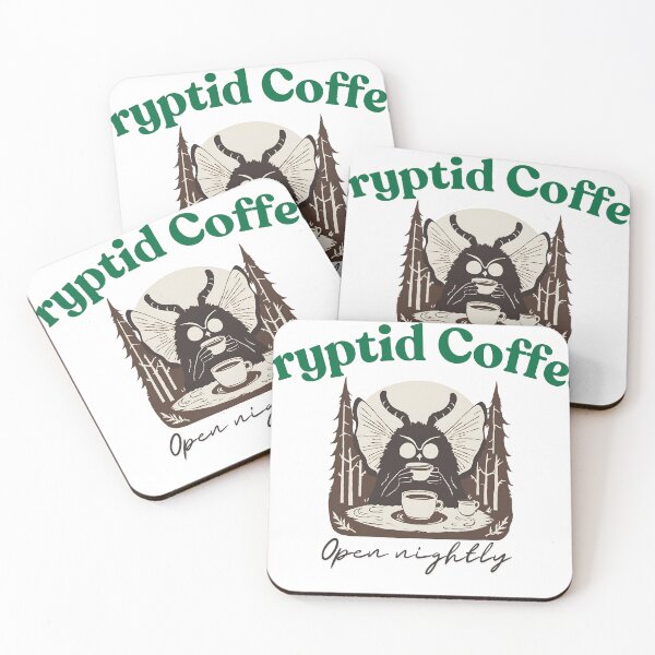 Item preview, Cryptid Coffee Mothman designed and sold by PixelImpression.