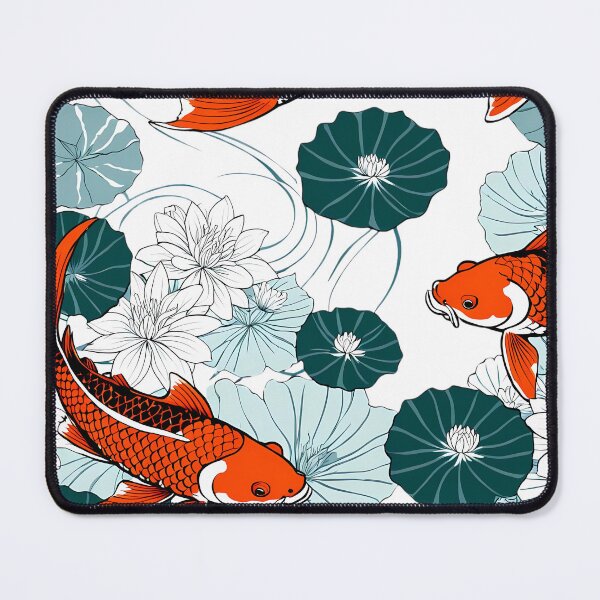 Item preview, Japanese Koi Fish, Traditional Style Art designed and sold by ECsCustomArt.