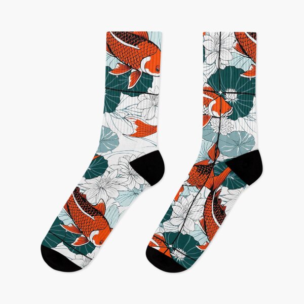 Item preview, Japanese Koi Fish, Traditional Style Art designed and sold by ECsCustomArt.