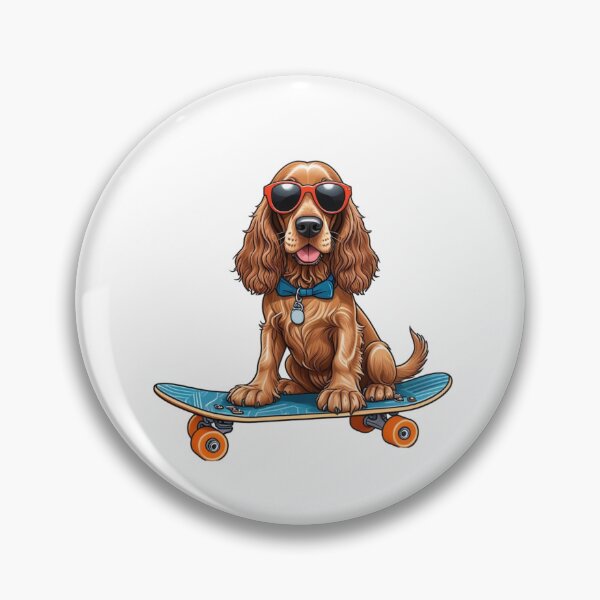 Item preview, English Cocker Spaniel Dog Skateboarding designed and sold by TheAnimalZ00.