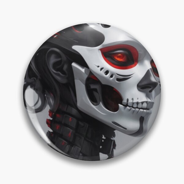 Item preview, Intricate Skeleton Mask: Horror Meets Modern Design designed and sold by santyj.