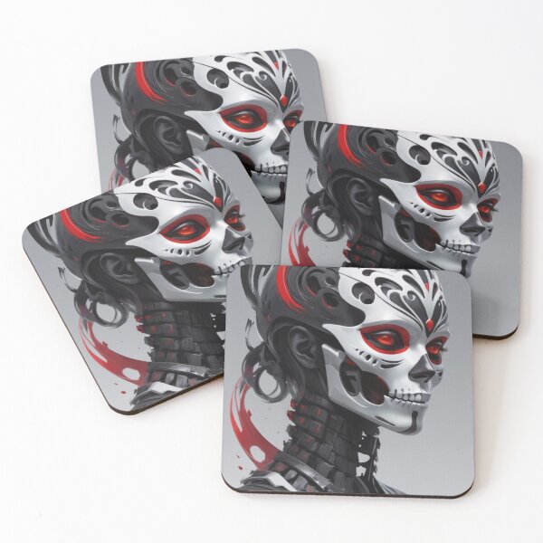 Item preview, Intricate Skeleton Mask: Horror Meets Modern Design designed and sold by santyj.