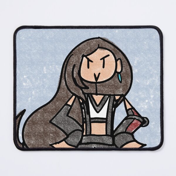 Item preview, Tifa With Arms Akimbo! designed and sold by melmeiko.