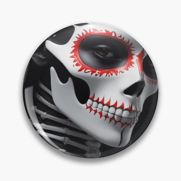 Item preview, Intricate Skeleton Mask: Horror Meets Modern Design designed and sold by santyj.
