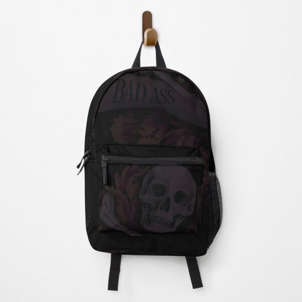 Item preview, Bad Ass - Dark Skull with roses designed and sold by KyokoRox.