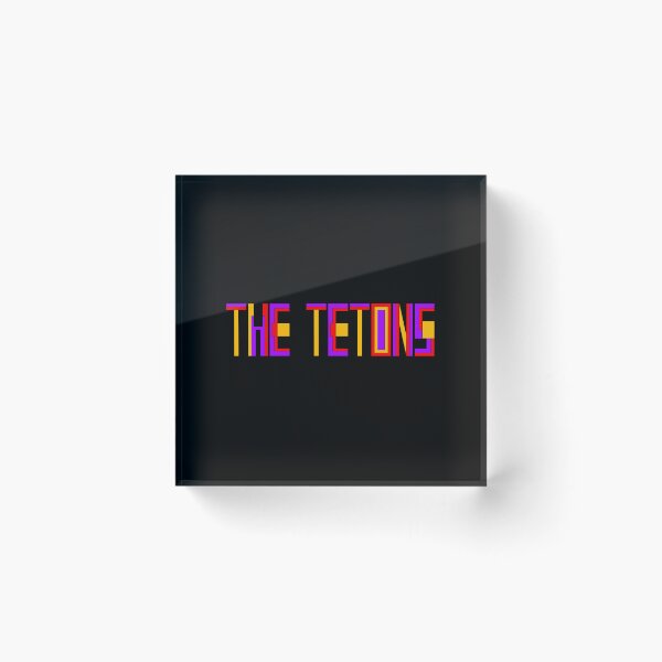 Item preview, The Tetons Cute Text designed and sold by Stickersmall.