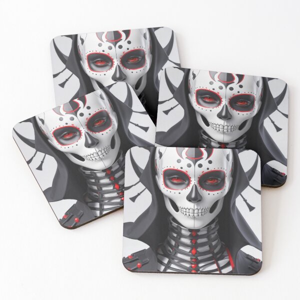 Item preview, Intricate Skeleton Mask: Horror Meets Modern Design designed and sold by santyj.