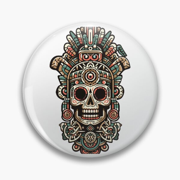 Item preview, Aztec Mask designed and sold by SkullNest.