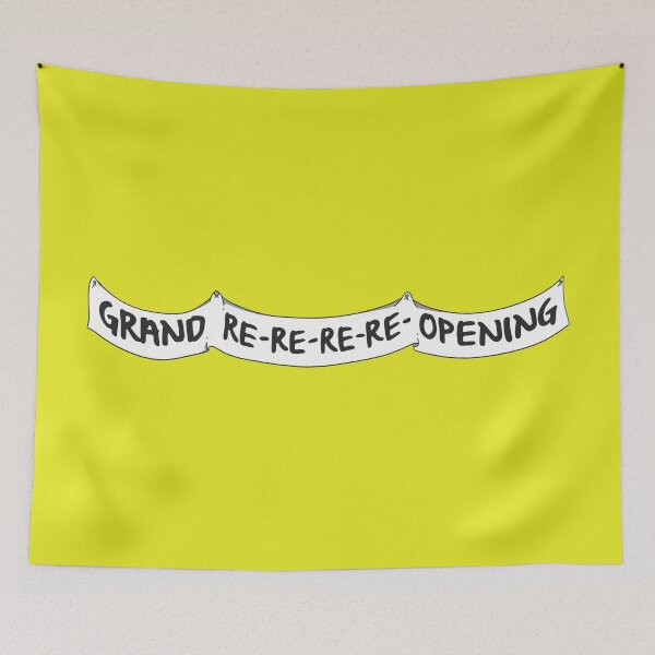 Item preview, Grand Re-Re-Re-Re Opening  designed and sold by HelplessKupo.