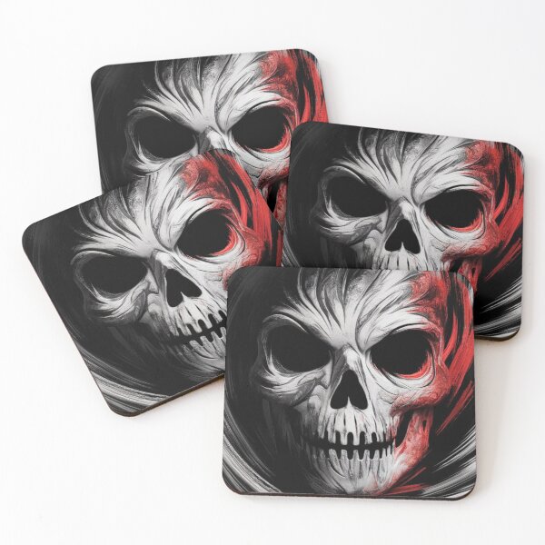 Item preview, Intricate Skeleton Mask: Horror Meets Modern Design designed and sold by santyj.