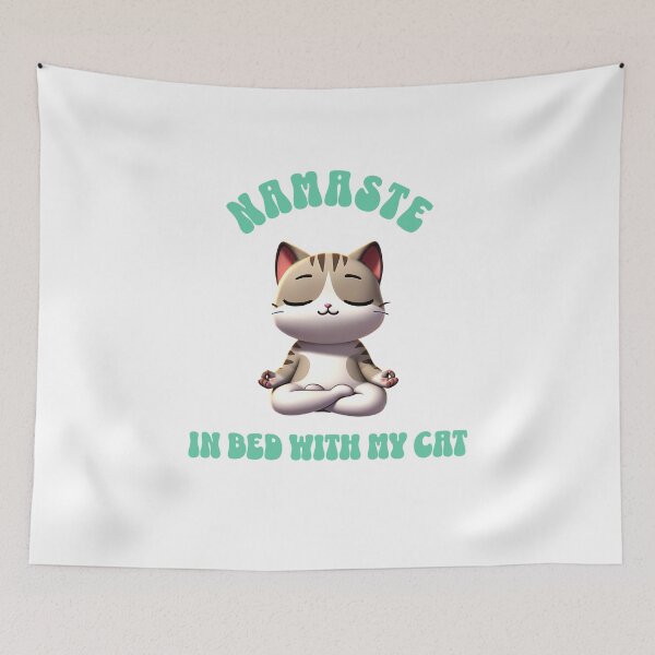 Item preview, Zen Cat Yoga Lover designed and sold by InspireHubWear.