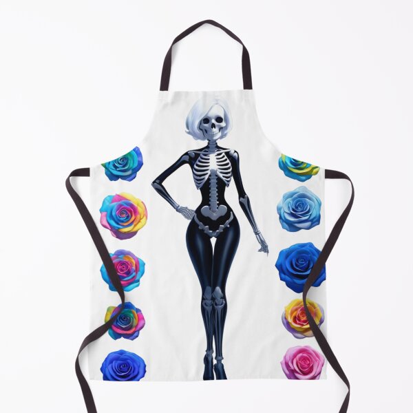 Item preview, Creative Harmony: Colorful Rose with Skeleton and Smiling Faces designed and sold by santyj.