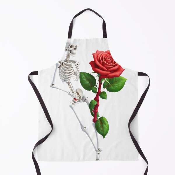 Item preview, Creative Harmony: Red Rose with Skeleton and Smiling Faces designed and sold by santyj.