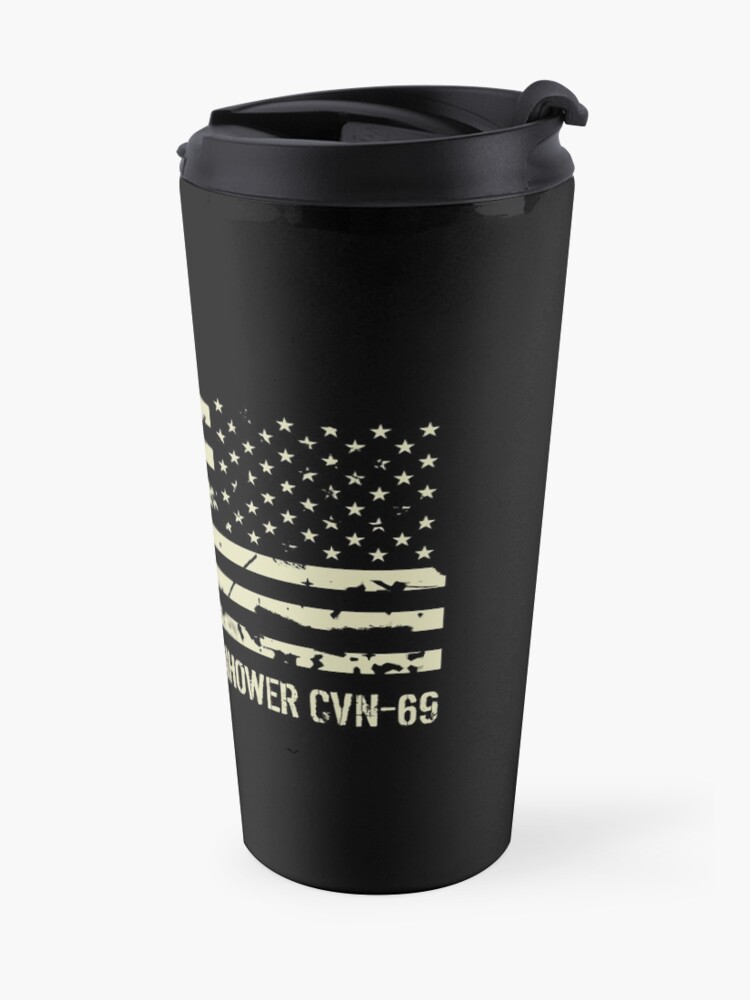 Alternate view of USS Dwight D. Eisenhower Travel Mug