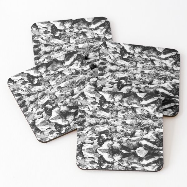 Item preview, black and white rock pattern designed and sold by BAMES-F-DESIGNS.