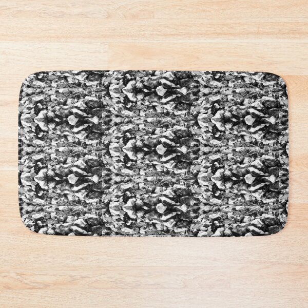 Item preview, black and white rock pattern designed and sold by BAMES-F-DESIGNS.