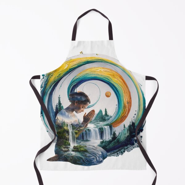 Item preview, Woman Praying - Kneeling Worshipping - Beautiful Watercolor Christian T-shirt designed and sold by Narrow-Path.
