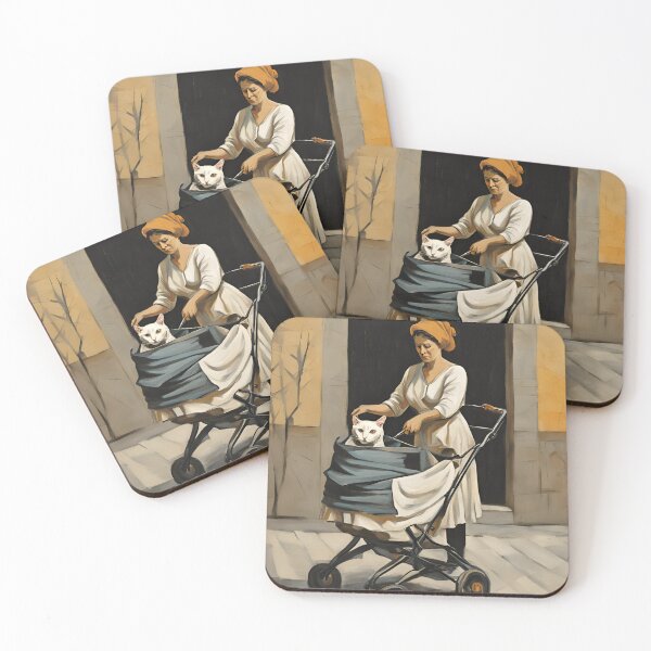 Item preview, Childless cat lady vintage  designed and sold by CyberArtistOne.