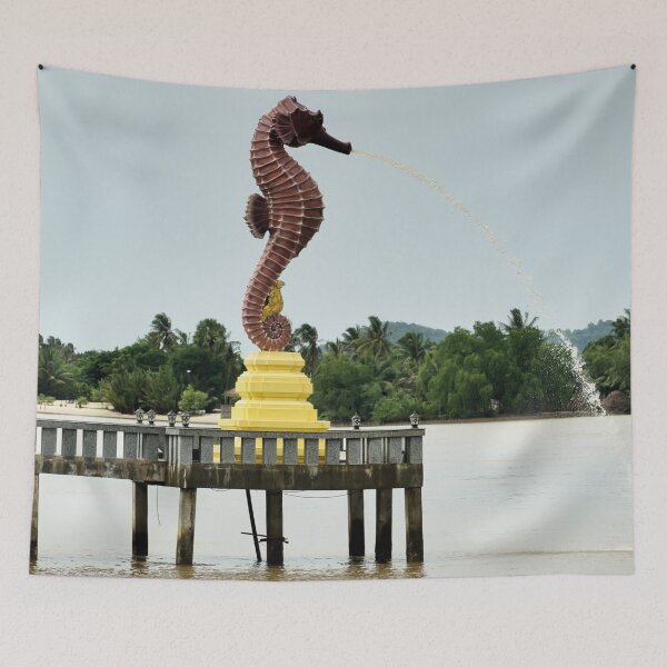 Item preview, Marine Symbol of Kampot: The Enchanting Seahorse designed and sold by franck380.