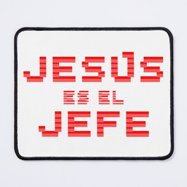 Item preview, Jesús es el Jefe #1 (red/pink) designed and sold by Nathan Payne.