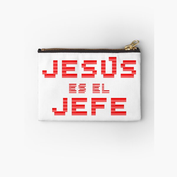 Item preview, Jesús es el Jefe #1 (red/pink) designed and sold by Nathan Payne.