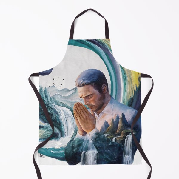 Item preview, Man Praying to Yahuah - Worship - Christian Hebrew Watercolor designed and sold by Narrow-Path.
