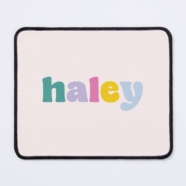 Item preview, Haley - Custom name on colorful block font designed and sold by To the Lua.