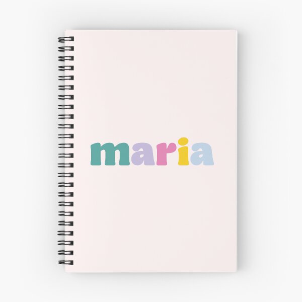 Item preview, Maria - Custom name on colorful block font designed and sold by To the Lua.