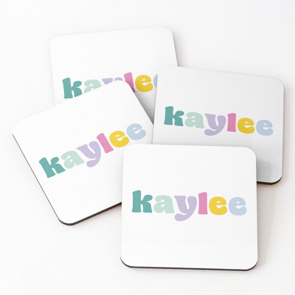 Item preview, Kaylee - Custom name on colorful block font designed and sold by To the Lua.