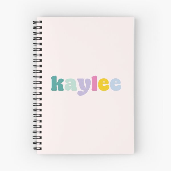 Item preview, Kaylee - Custom name on colorful block font designed and sold by To the Lua.