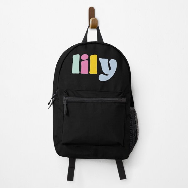 Item preview, Lily - Custom name on colorful block font designed and sold by To the Lua.