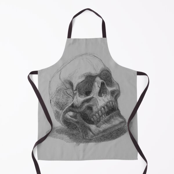 Item preview, Echoes of Mortality Skull Drawing Anatomical Art designed and sold by Kopiopang studio.
