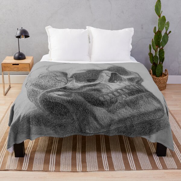 Item preview, Echoes of Mortality Skull Drawing Anatomical Art designed and sold by Kopiopang studio.