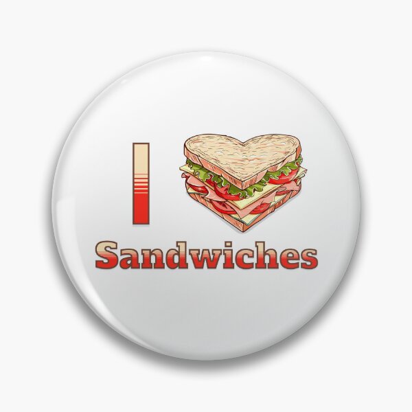 Item preview, I Love Sandwiches designed and sold by DigitalToast.