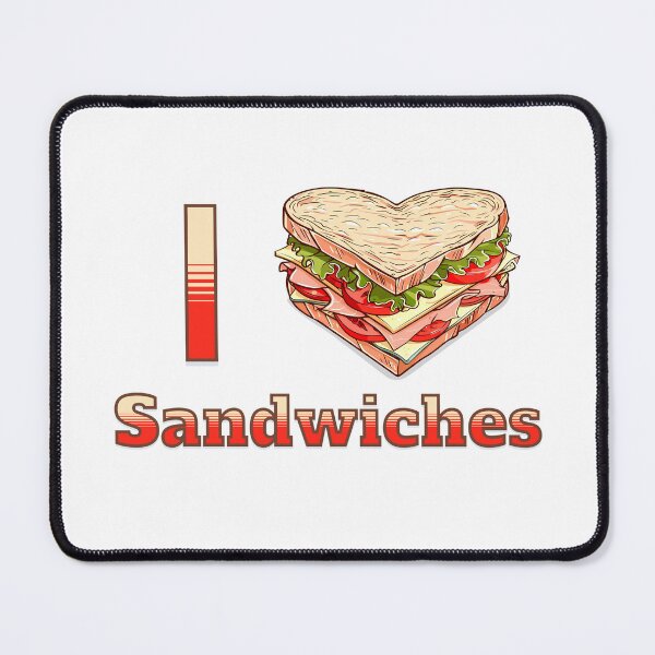 Item preview, I Love Sandwiches designed and sold by DigitalToast.