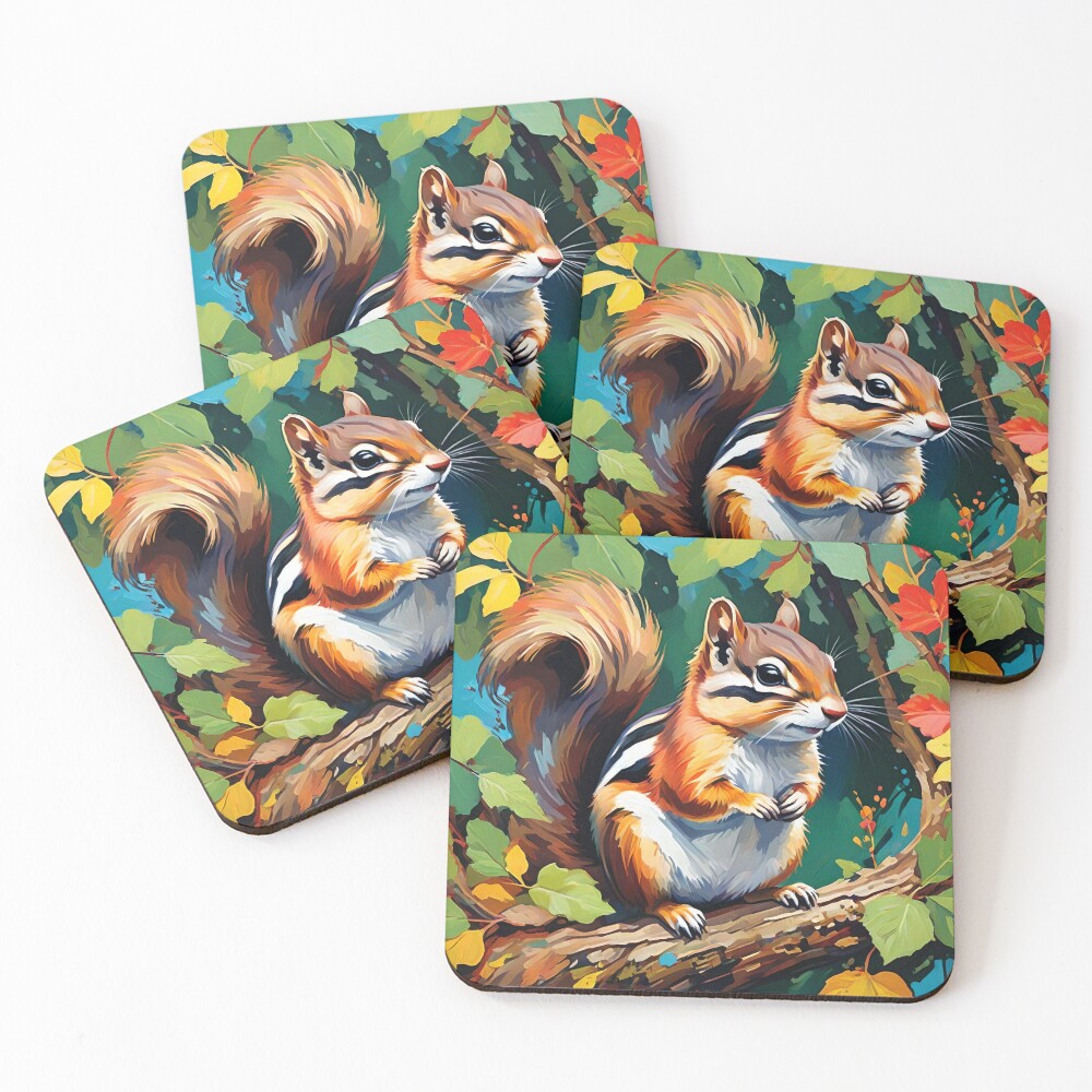 Item preview, Coasters (Set of 4) designed and sold by PIGCASSOSAIART.