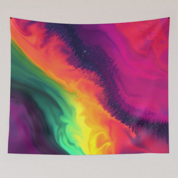 Item preview, Colourful Fluid Abstract Pattern  designed and sold by Julia McMullen.