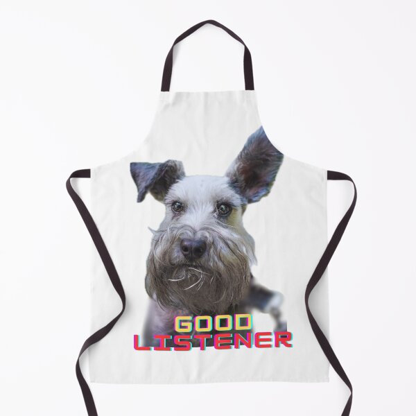 Item preview, Good Listener designed and sold by Schnauzer-Shop.