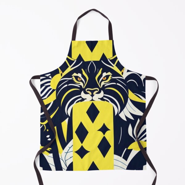 Item preview, Feline in black and yellow designed and sold by Roxburylane.