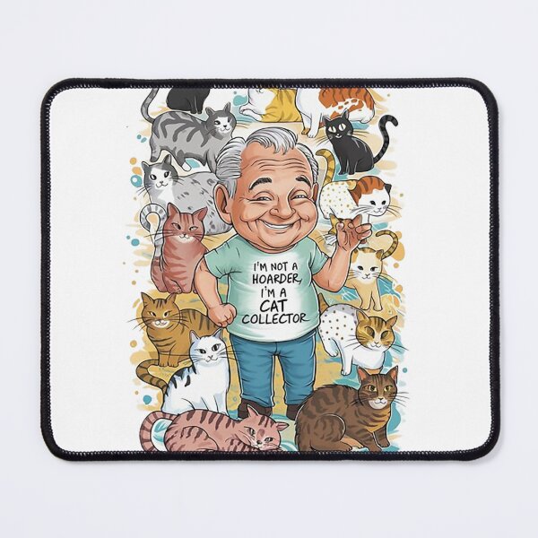 Item preview, I'm not a hoarder, I'm a cat collector. designed and sold by likbatonboot.