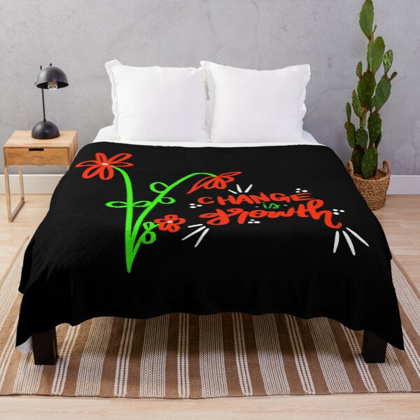 Item preview, CHANGE IS GROWTH RED designed and sold by GIVENGRACE.ART.