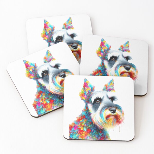 Item preview, Schnauzer Over The Raibow designed and sold by Schnauzer-Shop.