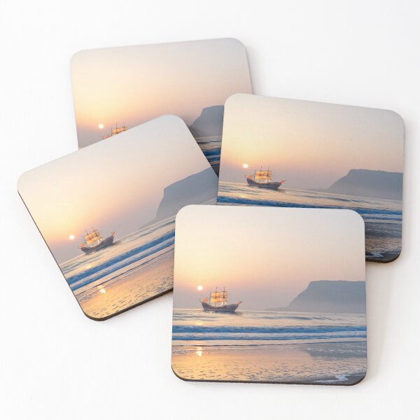 Item preview, Scarborough Sunrise Galleon Andalucia  designed and sold by Alisonchambers2.
