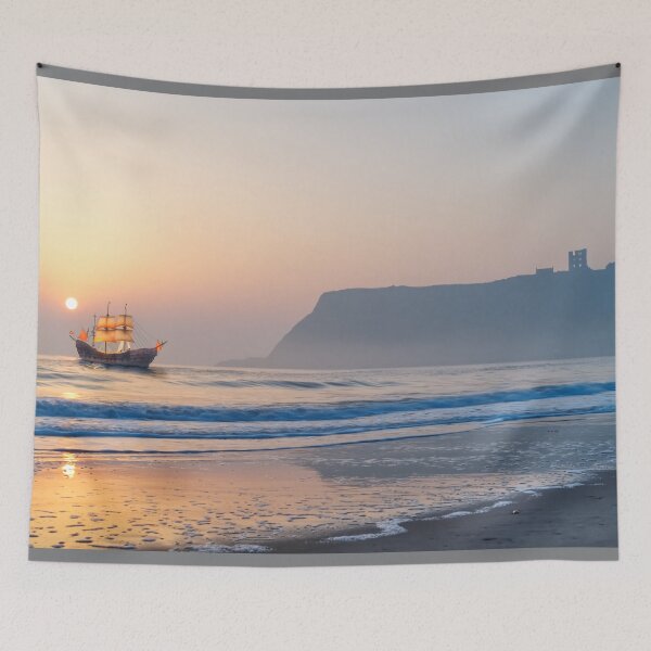 Item preview, Scarborough Sunrise Galleon Andalucia  designed and sold by Alisonchambers2.