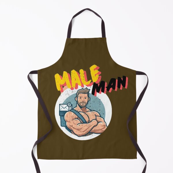 Item preview, Buff Male Man | Mailman Cartoon designed and sold by IntegriTee.
