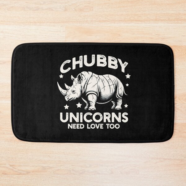 Item preview, Chubby Unicorns Need Love Too Funny Rhinoceros designed and sold by Dressed For  Duty.