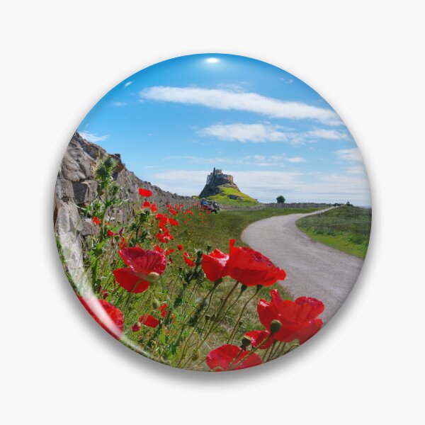 Item preview, Lindisfarne Castle Landscape designed and sold by Alisonchambers2.