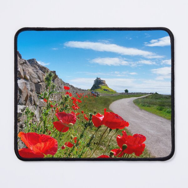 Item preview, Lindisfarne Castle Landscape designed and sold by Alisonchambers2.