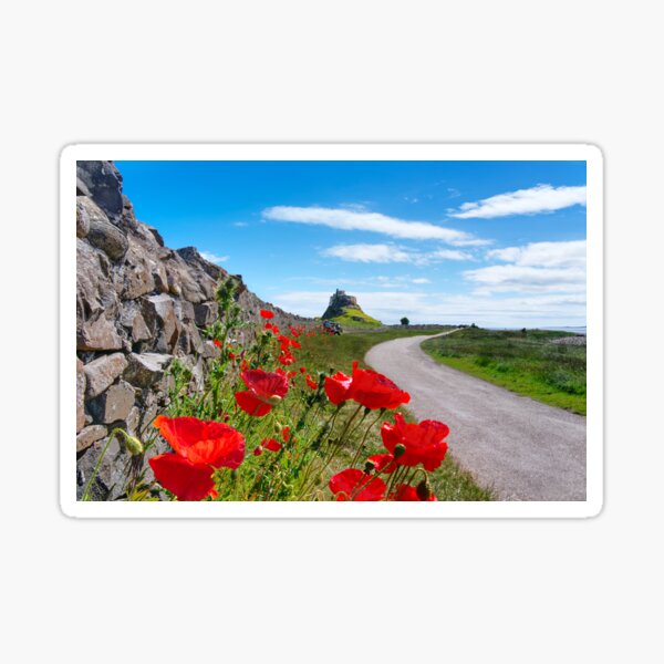 Item preview, Lindisfarne Castle Landscape designed and sold by Alisonchambers2.